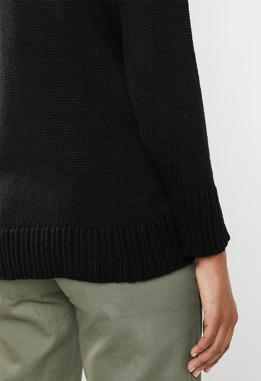 Superbalist - Colour block knit - rust black & cream