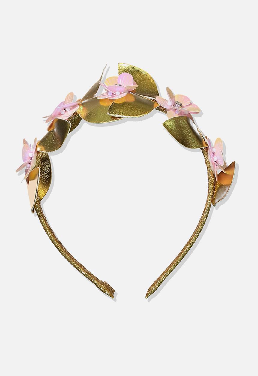 Cotton On - Dress up headband - gold & pink 