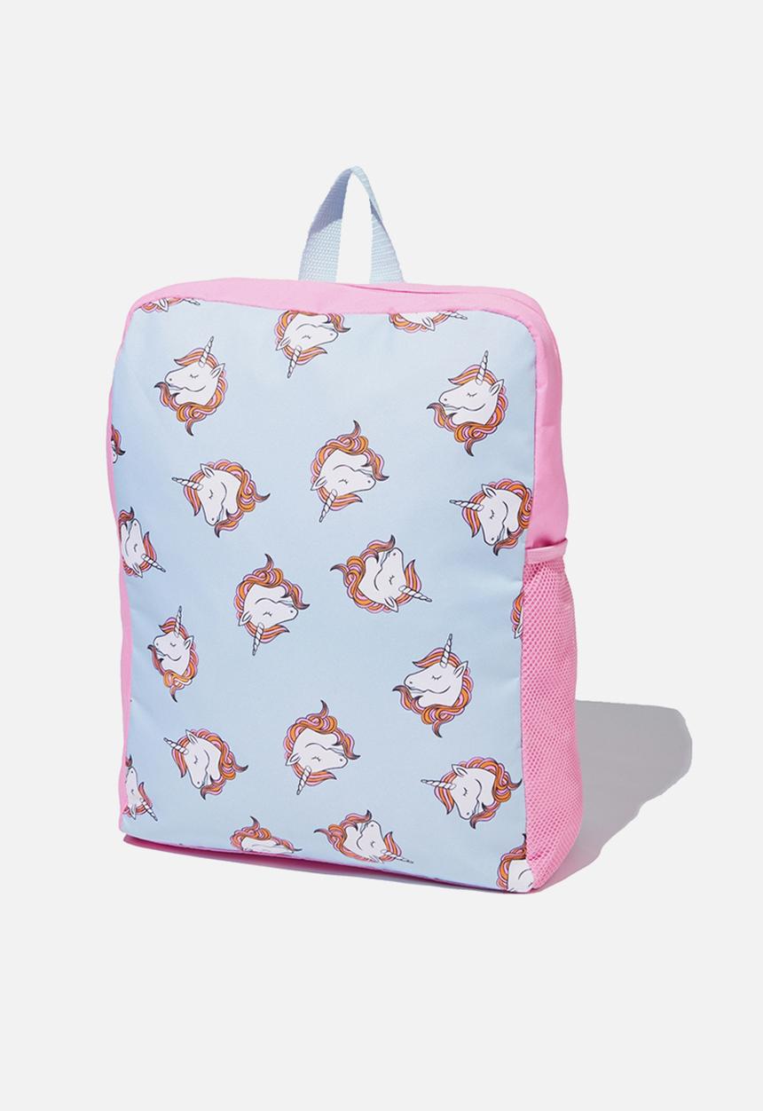 Cotton On - Back to school backpack - pink & blue 