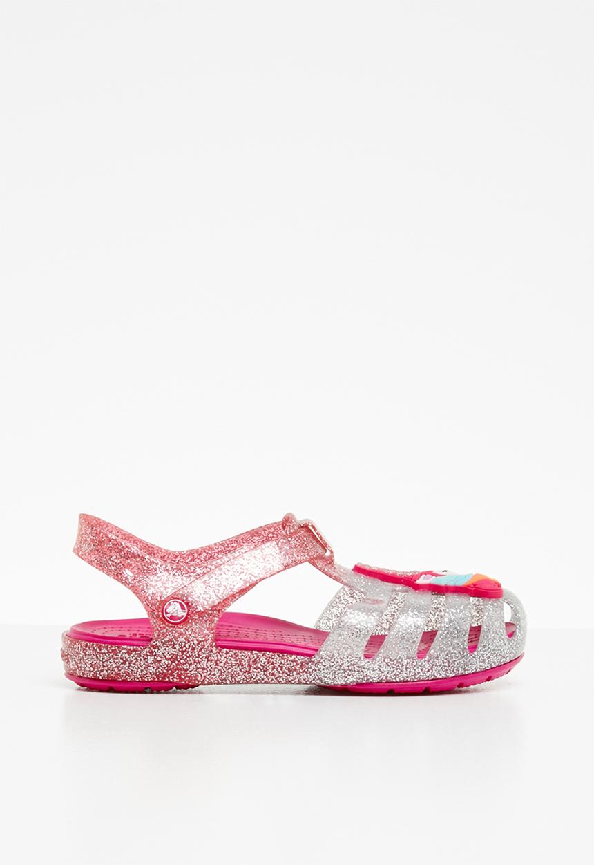 Crocs - Kids crocs isabella charm sandal k - pink