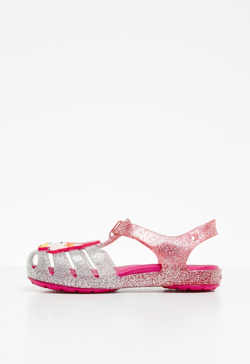 Crocs - Kids crocs isabella charm sandal k - pink