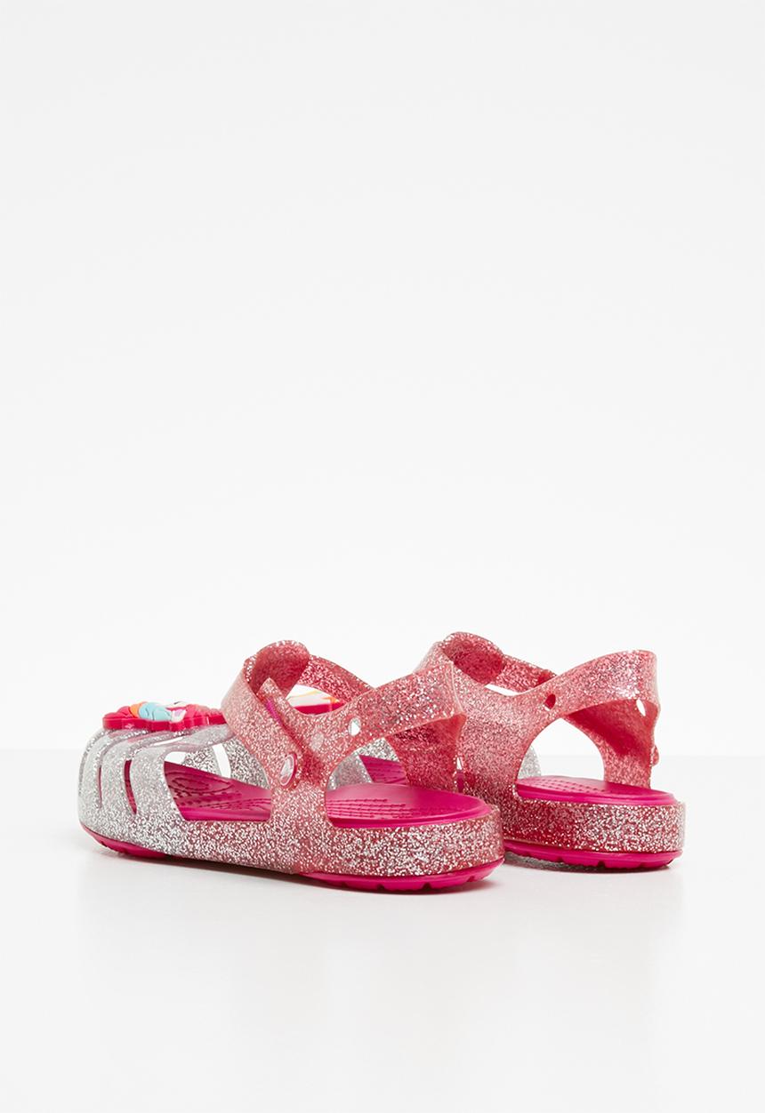 Crocs - Kids crocs isabella charm sandal k - pink