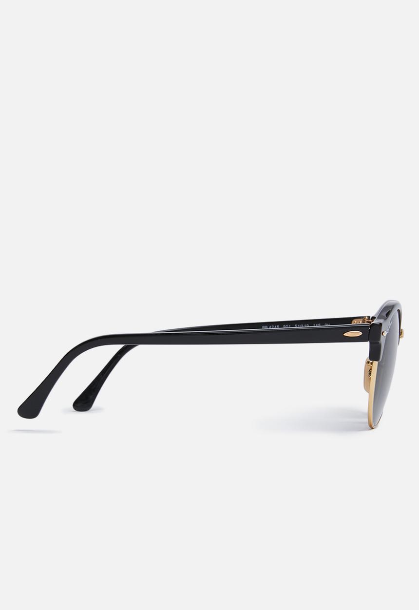Ray-Ban - Clubround sunglasses  51mm - black & green