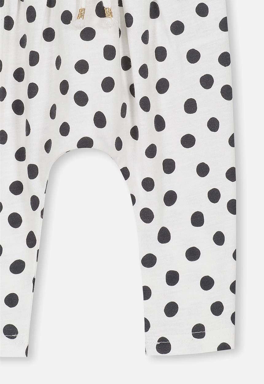 Cotton On - Alison mini pant - white & black 