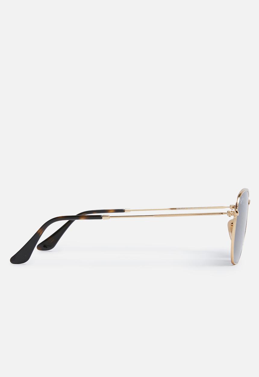 Ray-Ban - Hexagonal sunglasses 51mm - gold & green