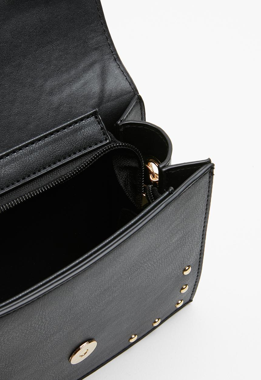 Superbalist - Embroidered clutch bag - black