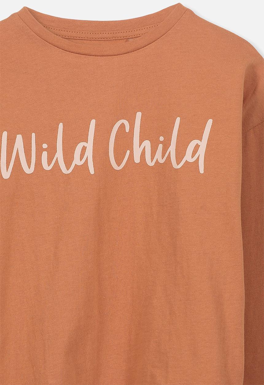Cotton On - Penelope long sleeve tee - orange 