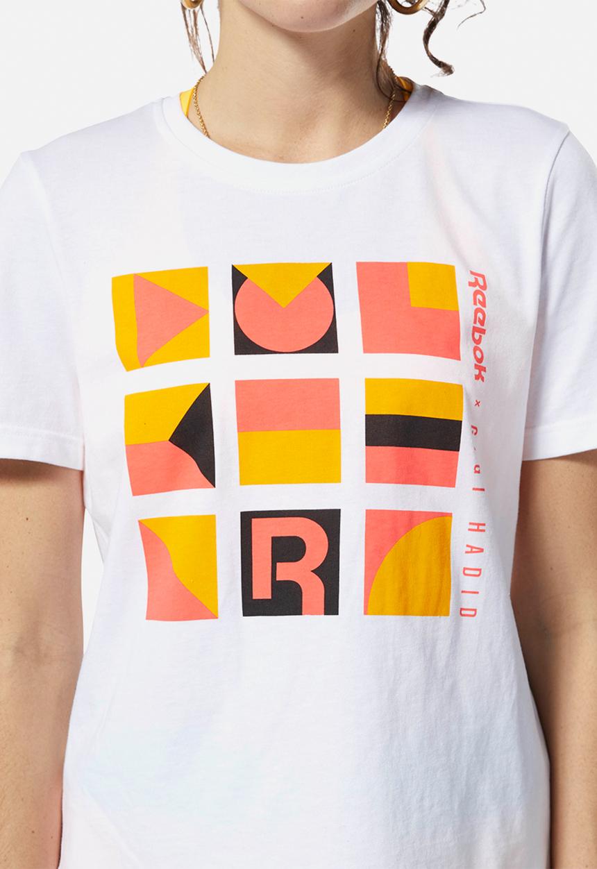 Reebok Classic - Gigi Hadid x Reebok T-shirt - white