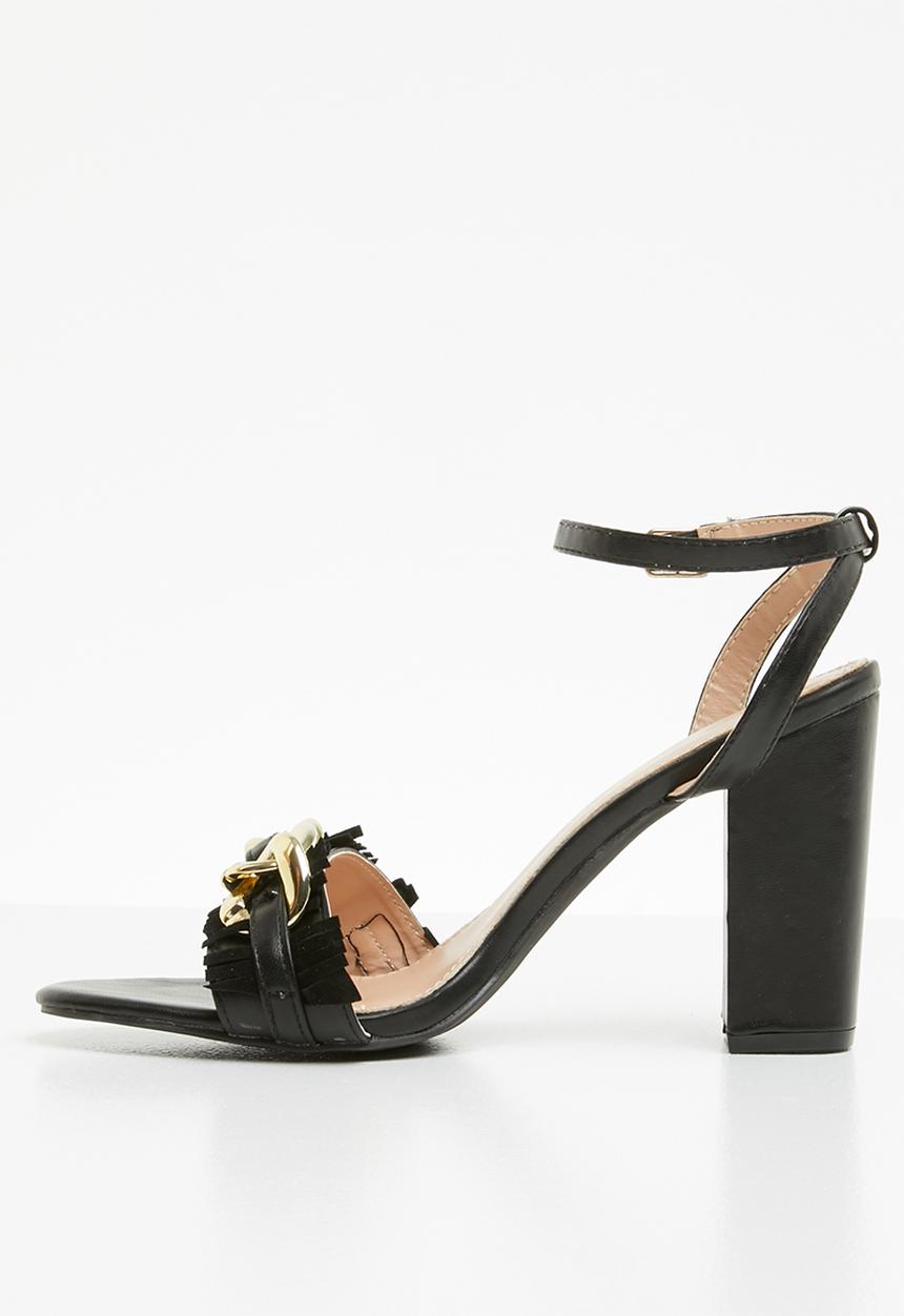 Superbalist - Lily ankle strap heel - black