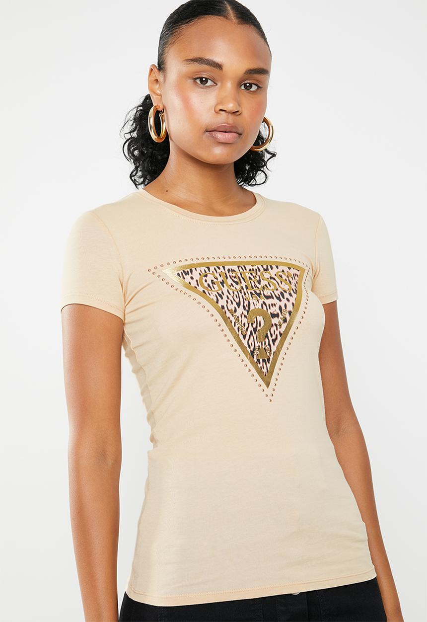 GUESS - Leo shine R3 tee - cream