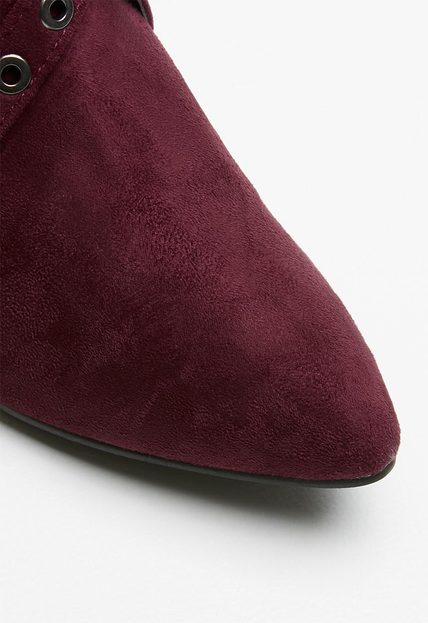 STYLE REPUBLIC - Studded bootie - burgundy