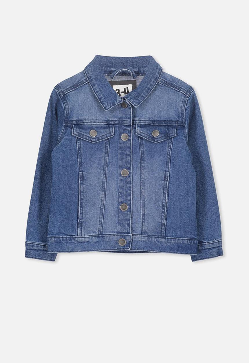 Cotton On - Daisy denim jacket - blue 