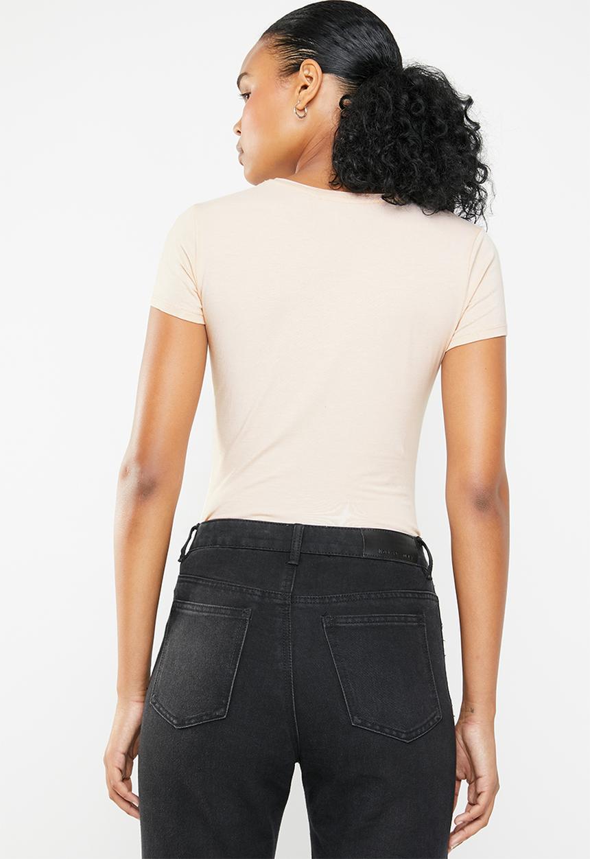 GUESS - Short sleeve eagle tee - pink