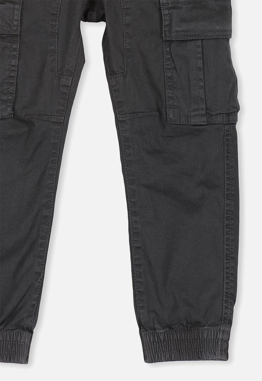 Cotton On - Joe cuffed pant - black