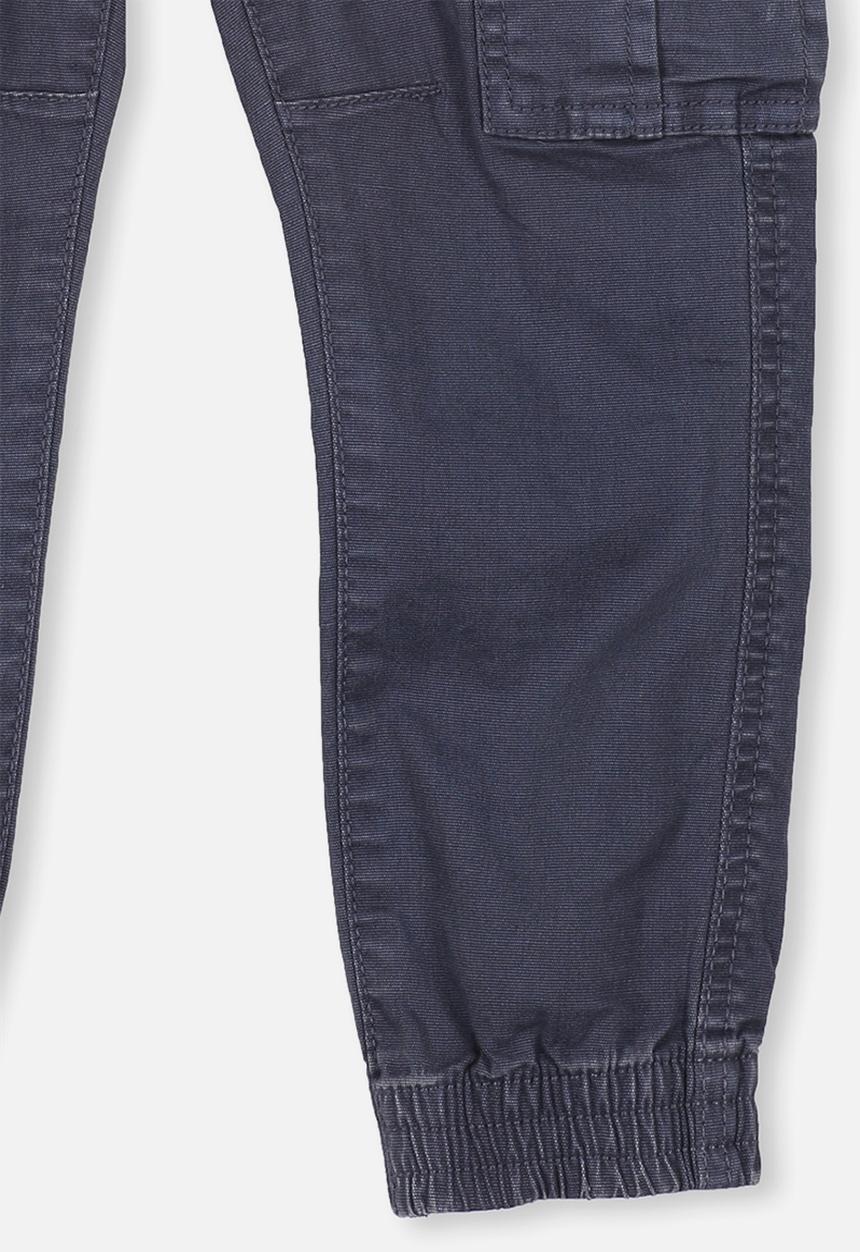 Cotton On - Joe cuffed pant - navy 