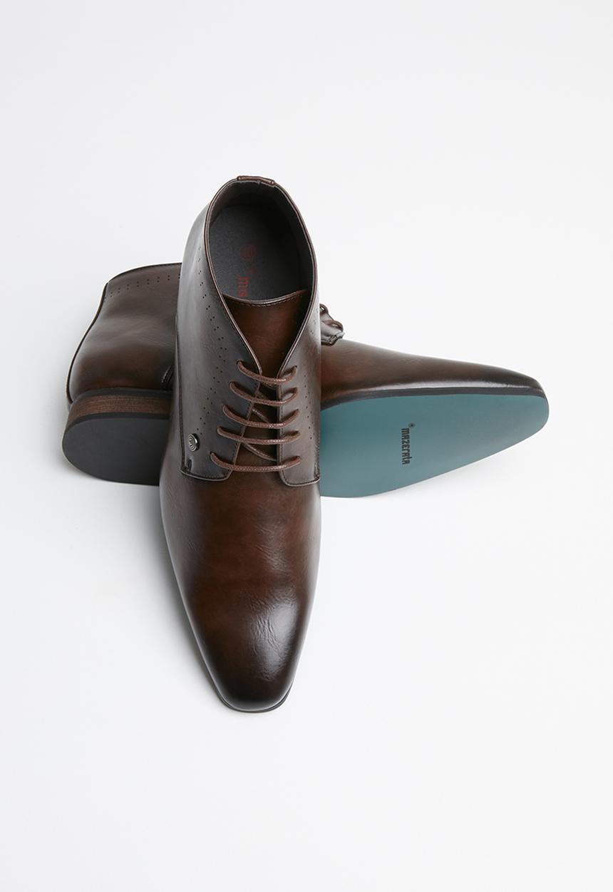 MAZERATA - Magio lace-up boot - brown
