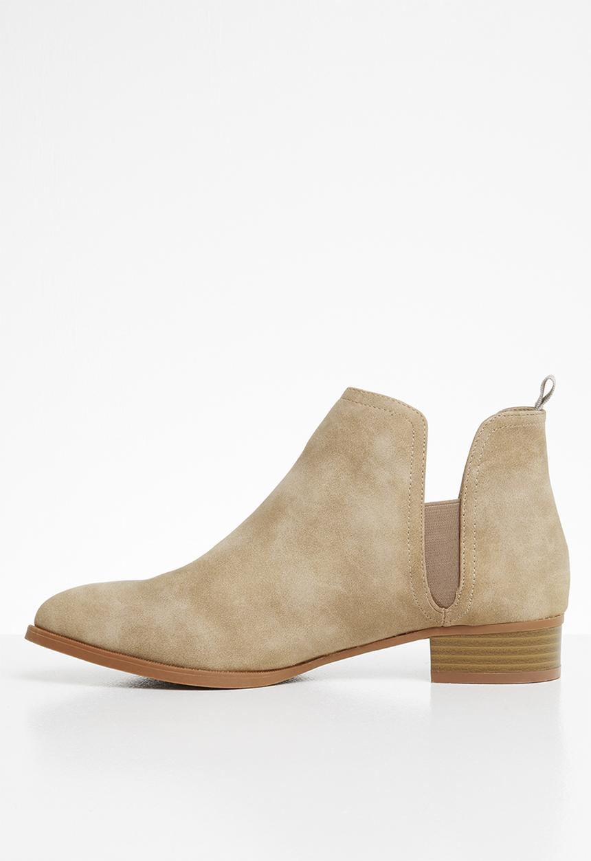 Jada - Slip-on  low heel ankle boots - neutral