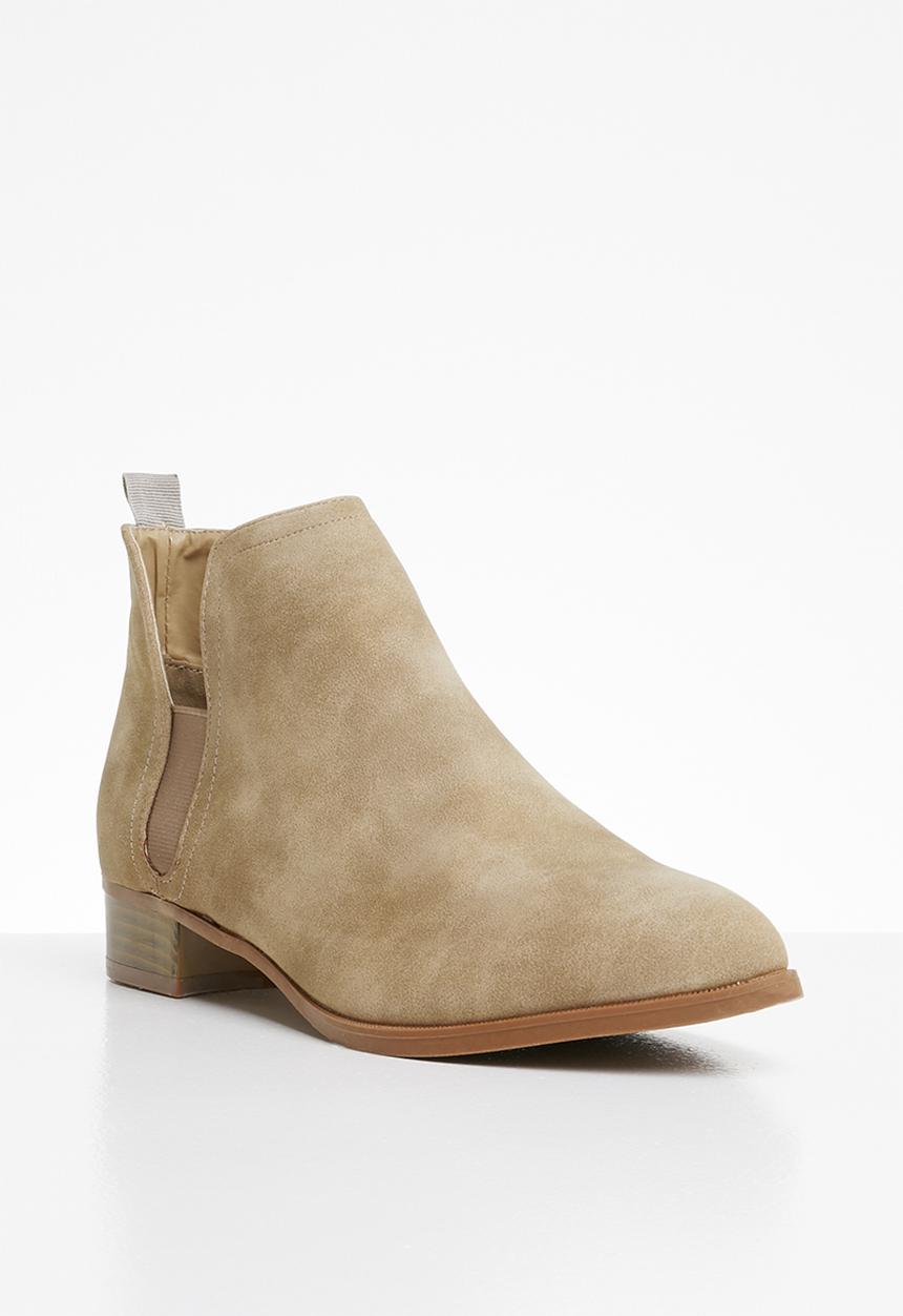 Jada - Slip-on  low heel ankle boots - neutral