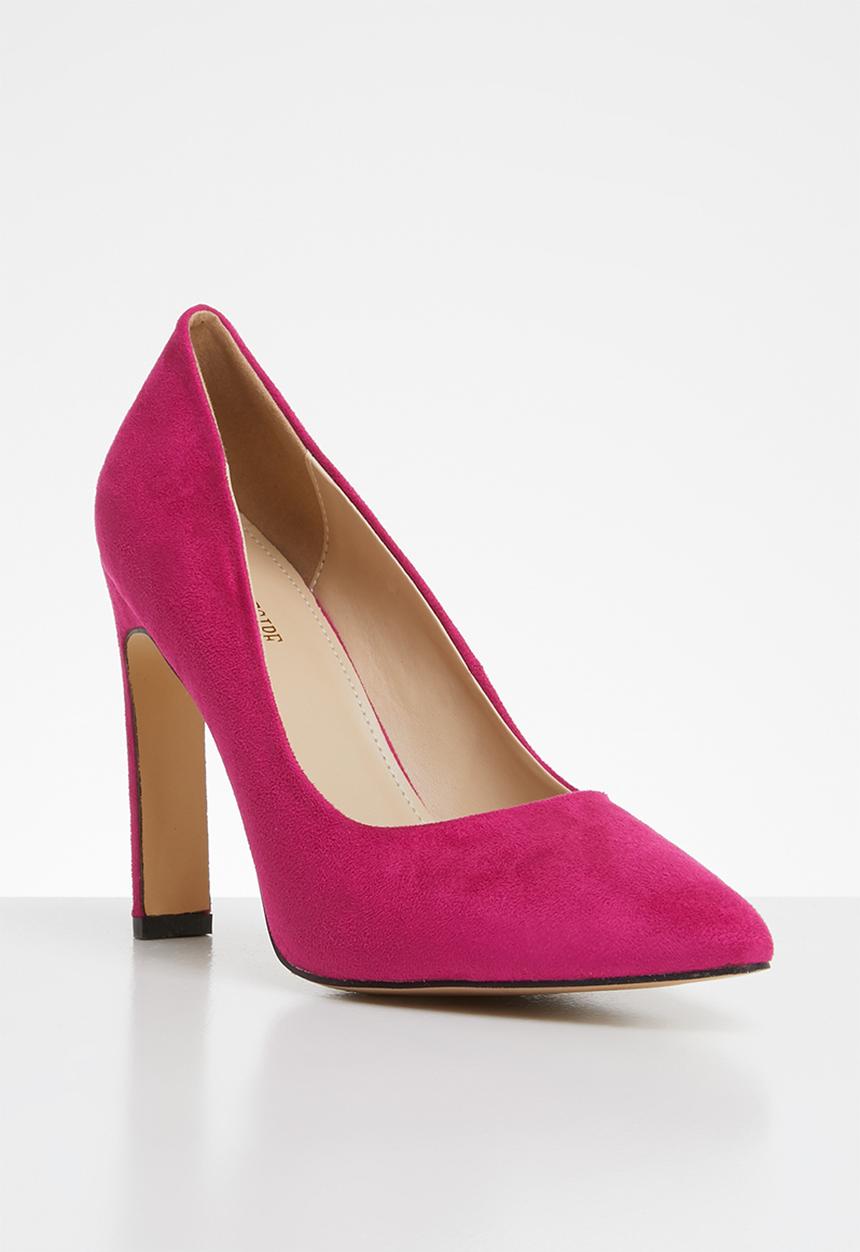 Public Desire - Miriam pointed stiletto heel - pink