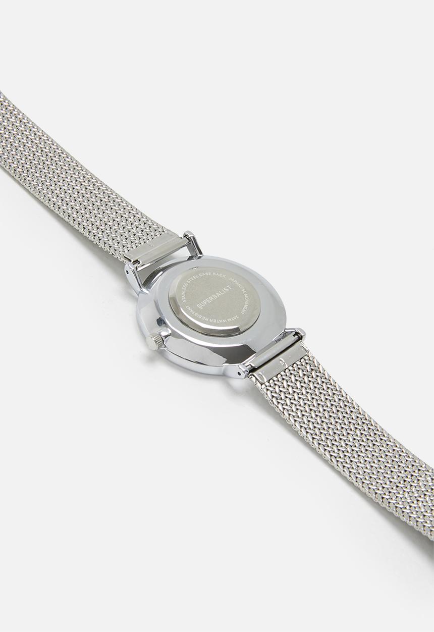 Superbalist - Laci mesh strap - silver