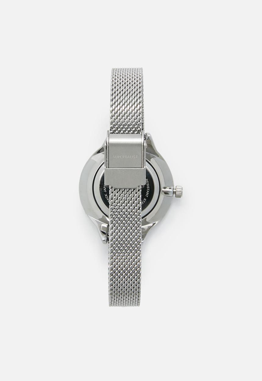 Superbalist - Cara mesh watch - silver
