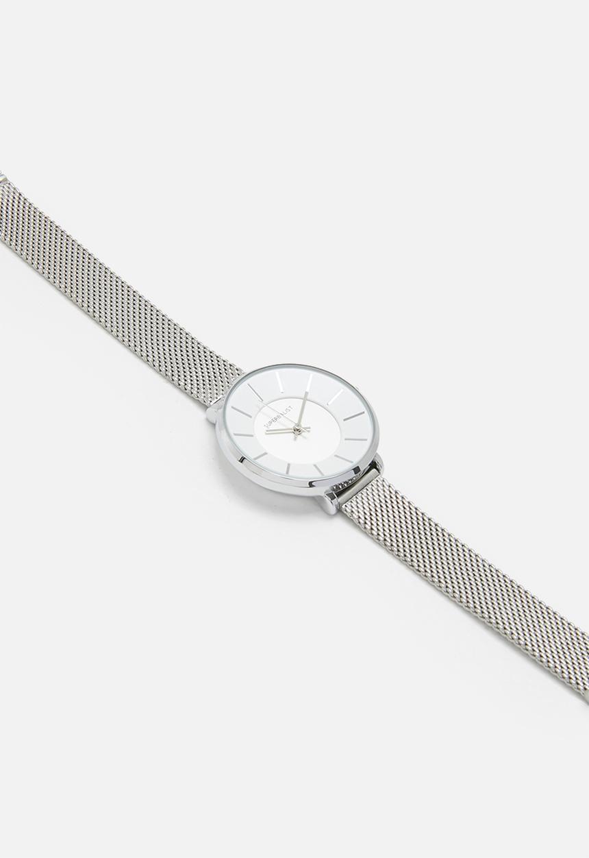 Superbalist - Abby mesh strap - silver