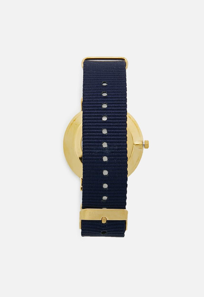 Superbalist - Brett nylon strap watch - navy