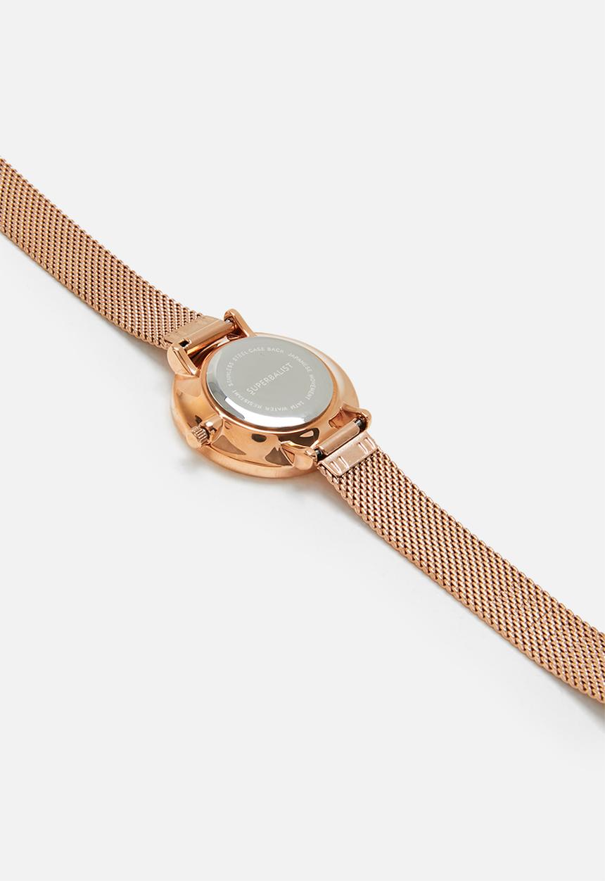 Superbalist - Abby mesh strap - rose gold