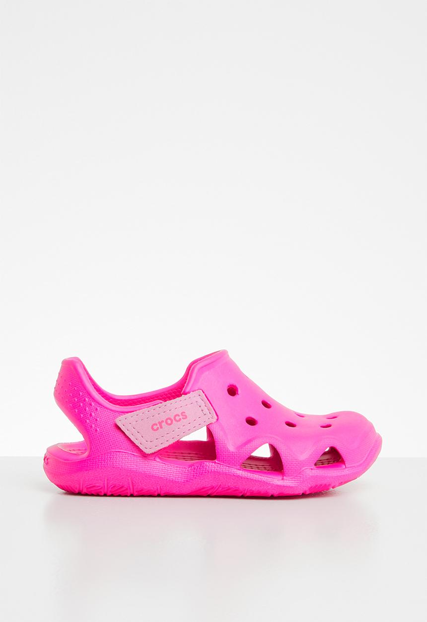 Crocs - Kids swift water wave shoe - pink