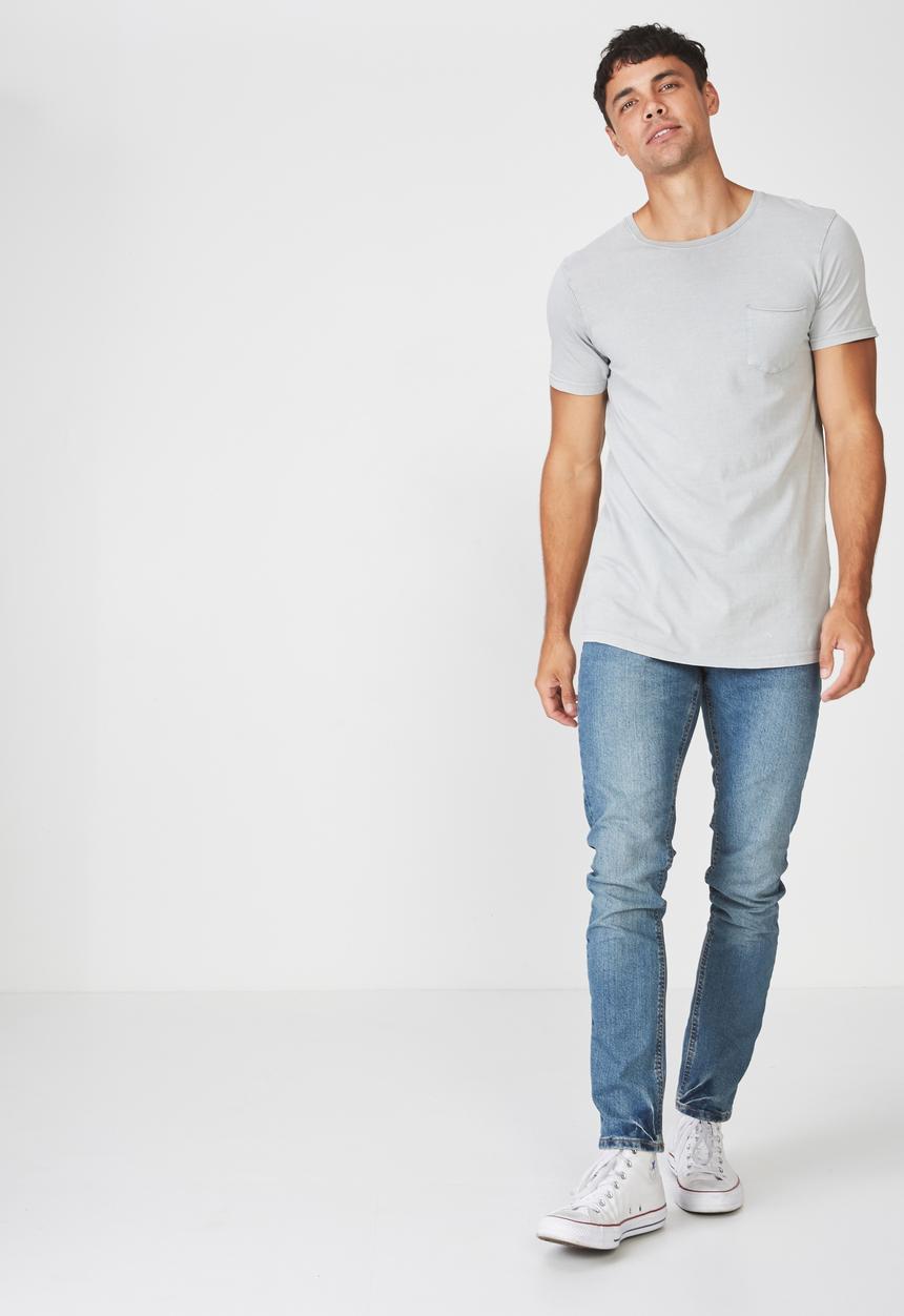 Cotton On - Heritage slim fit jeans - blue