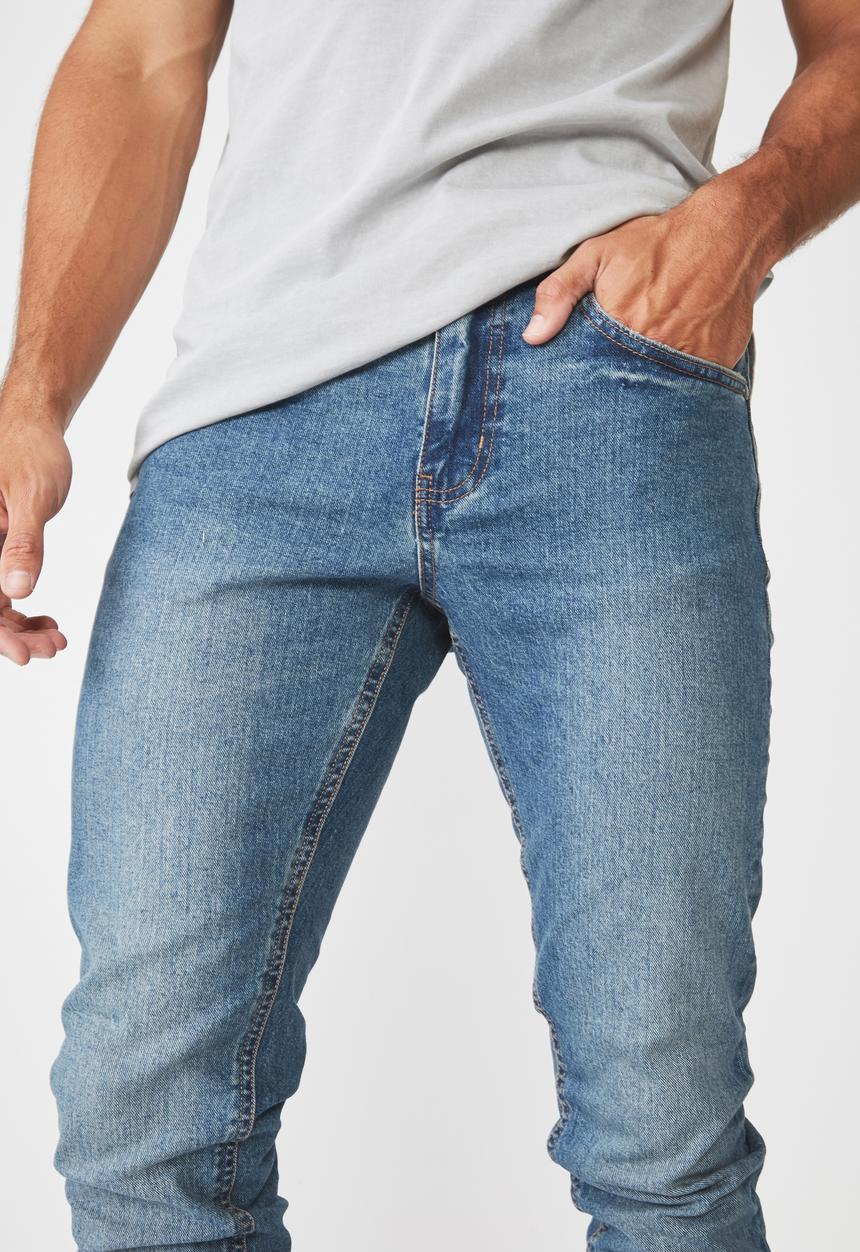 Cotton On - Heritage slim fit jeans - blue