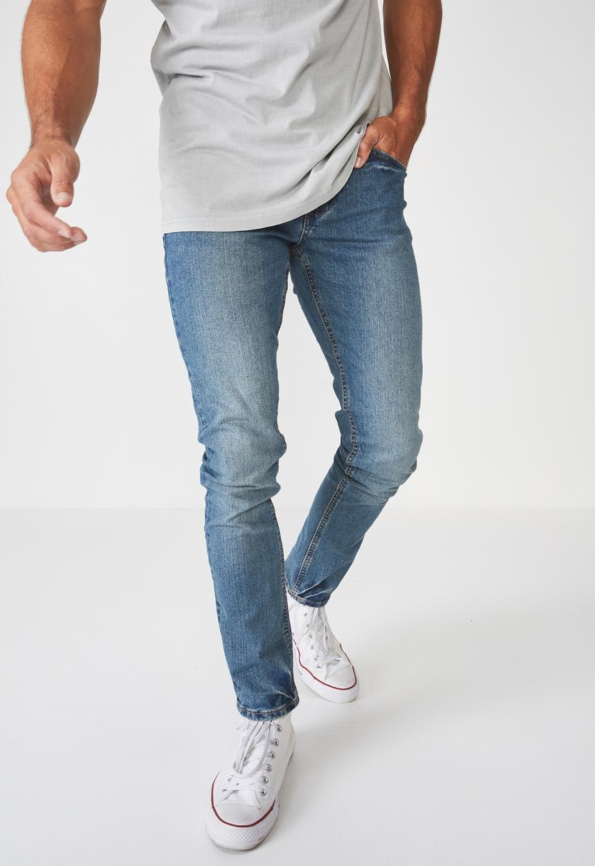 Cotton On - Heritage slim fit jeans - blue