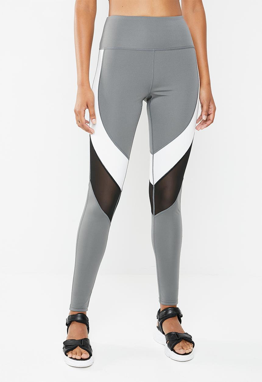 South Beach  - Mono sculpt legging with charcoal base - multi