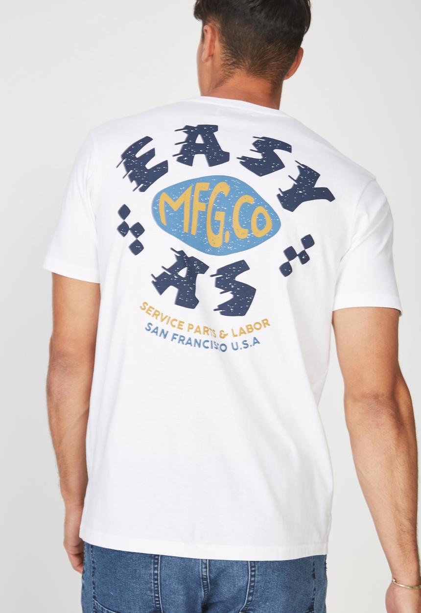 Cotton On - Easy mfc.co 2 Tbar tee - white