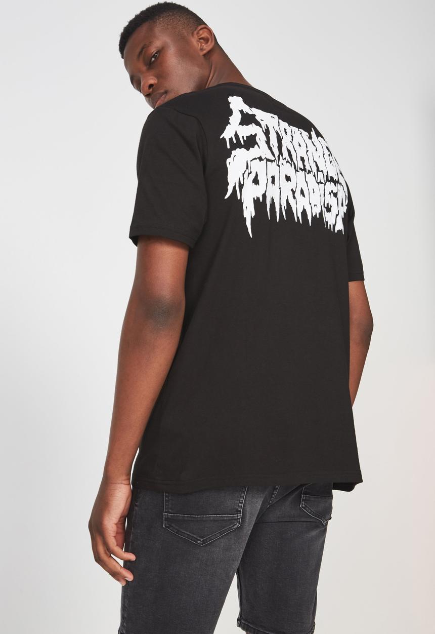 Cotton On - Stranger paradise Tbar tee - black