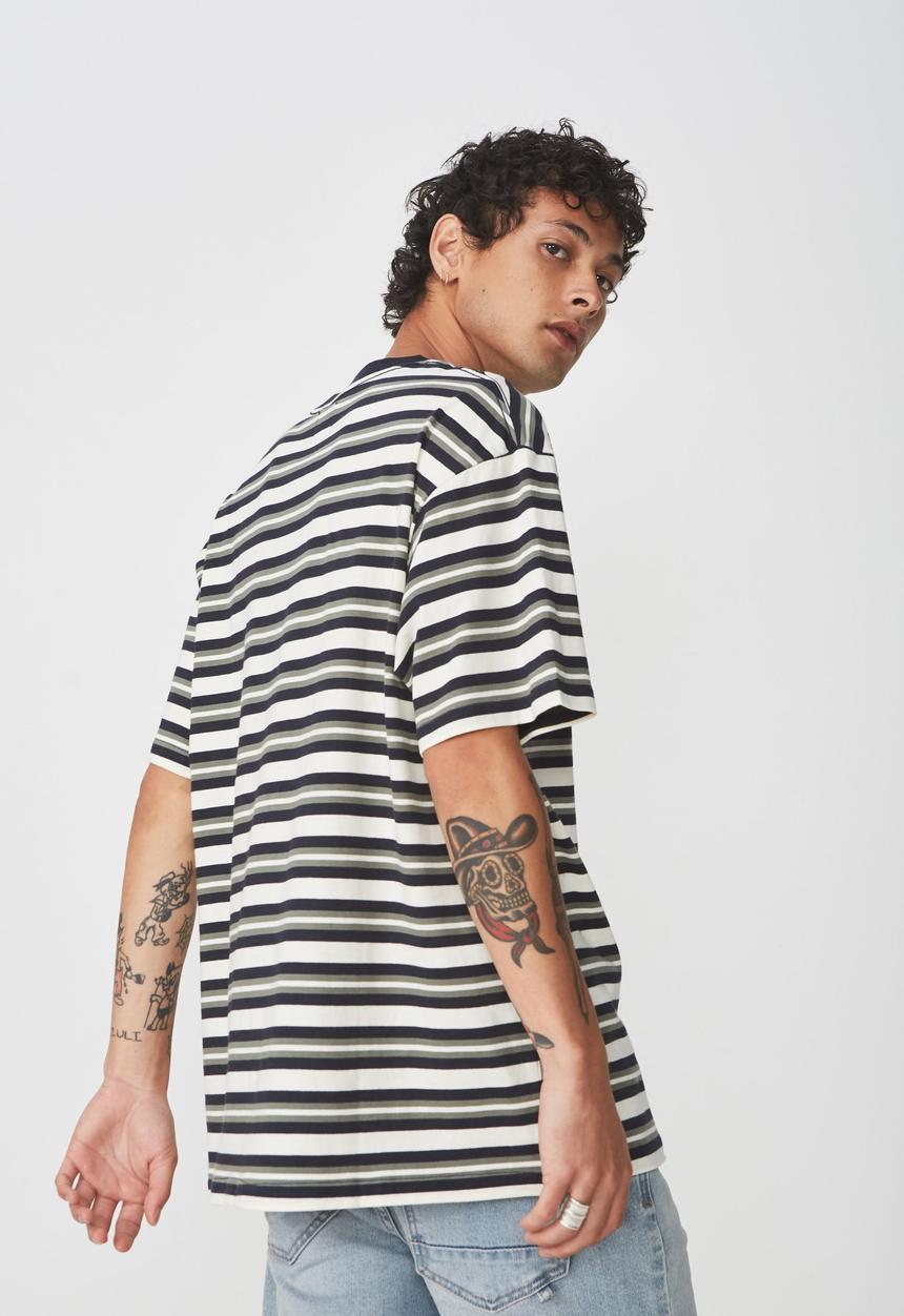 Cotton On - Dylan stripe tee - multi 