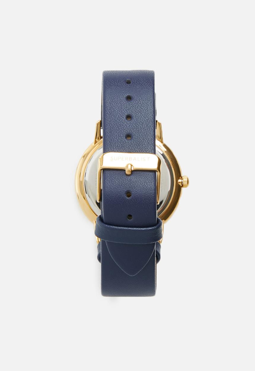 Superbalist - Becky leather watch - navy