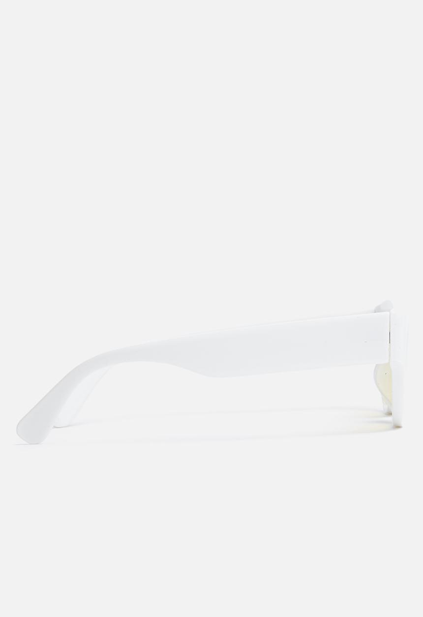 Superbalist - Feral sunglasses - white & yellow