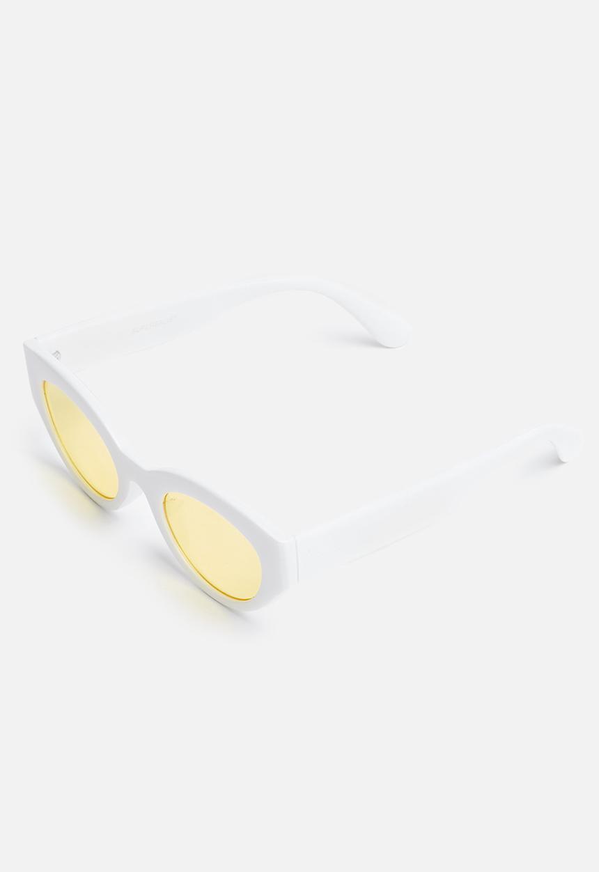 Superbalist - Feral sunglasses - white & yellow