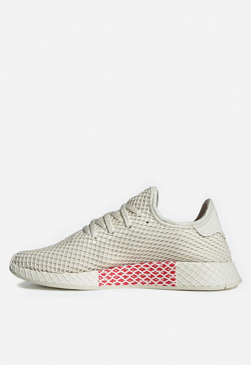 adidas Originals - Deerupt Runner - off white/shock red