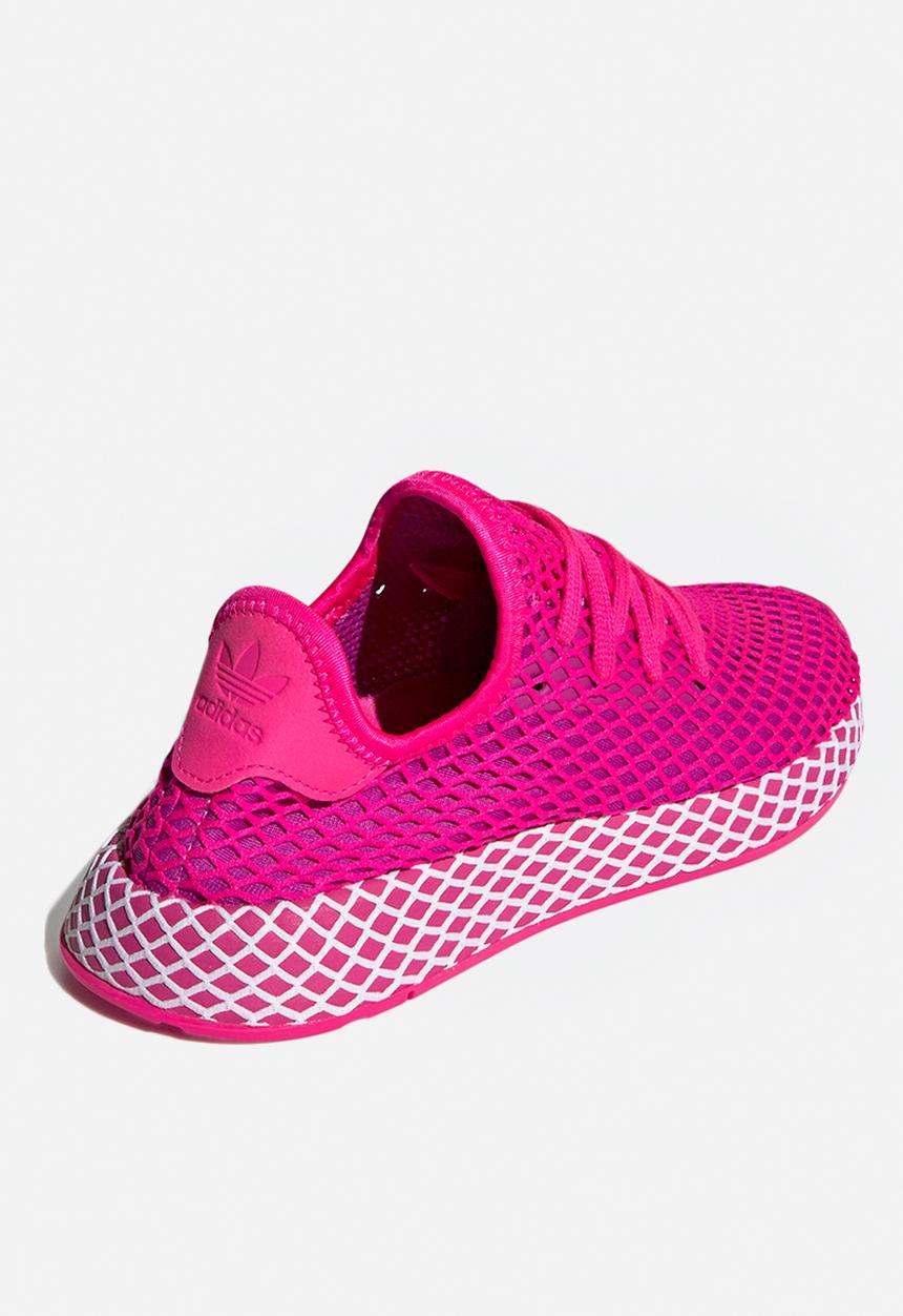 adidas Originals - Deerupt Runner W - shock pink/vivid pink/white