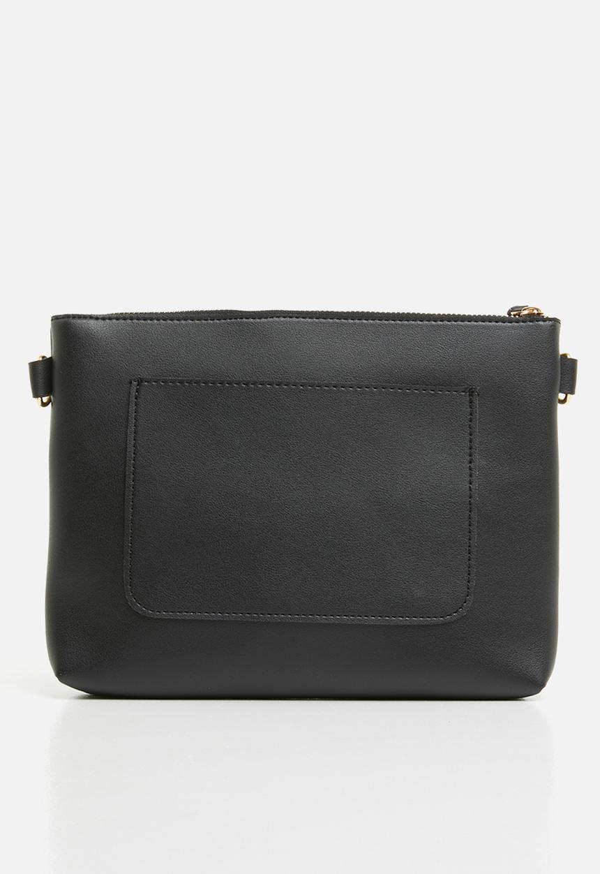 STYLE REPUBLIC - Leather-look slingbag - black