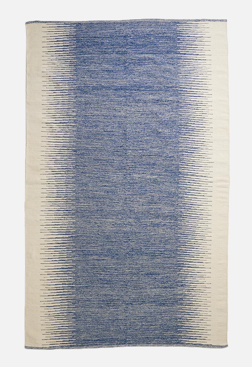 Sixth Floor - Chaya woven rug - blue