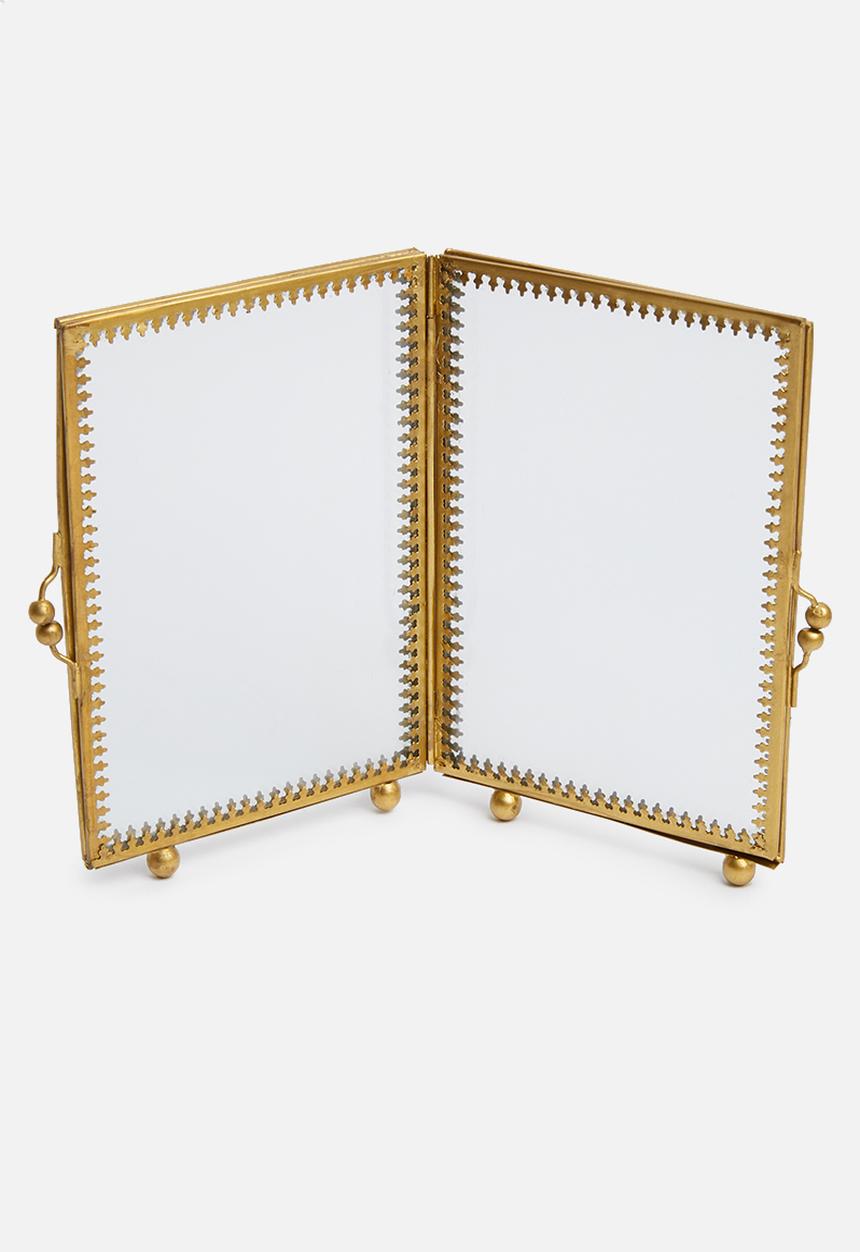 Sixth Floor - Nora photo frame - gold