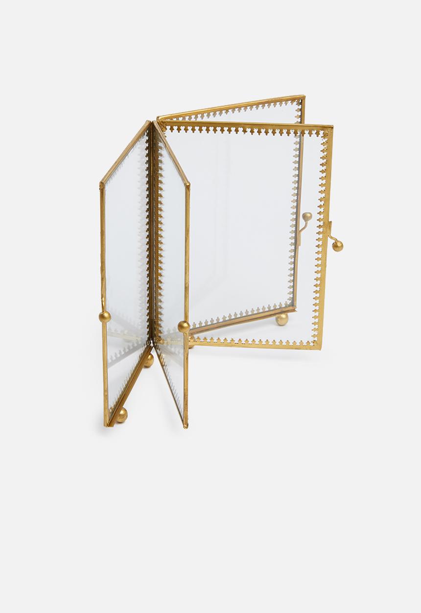 Sixth Floor - Nora photo frame - gold
