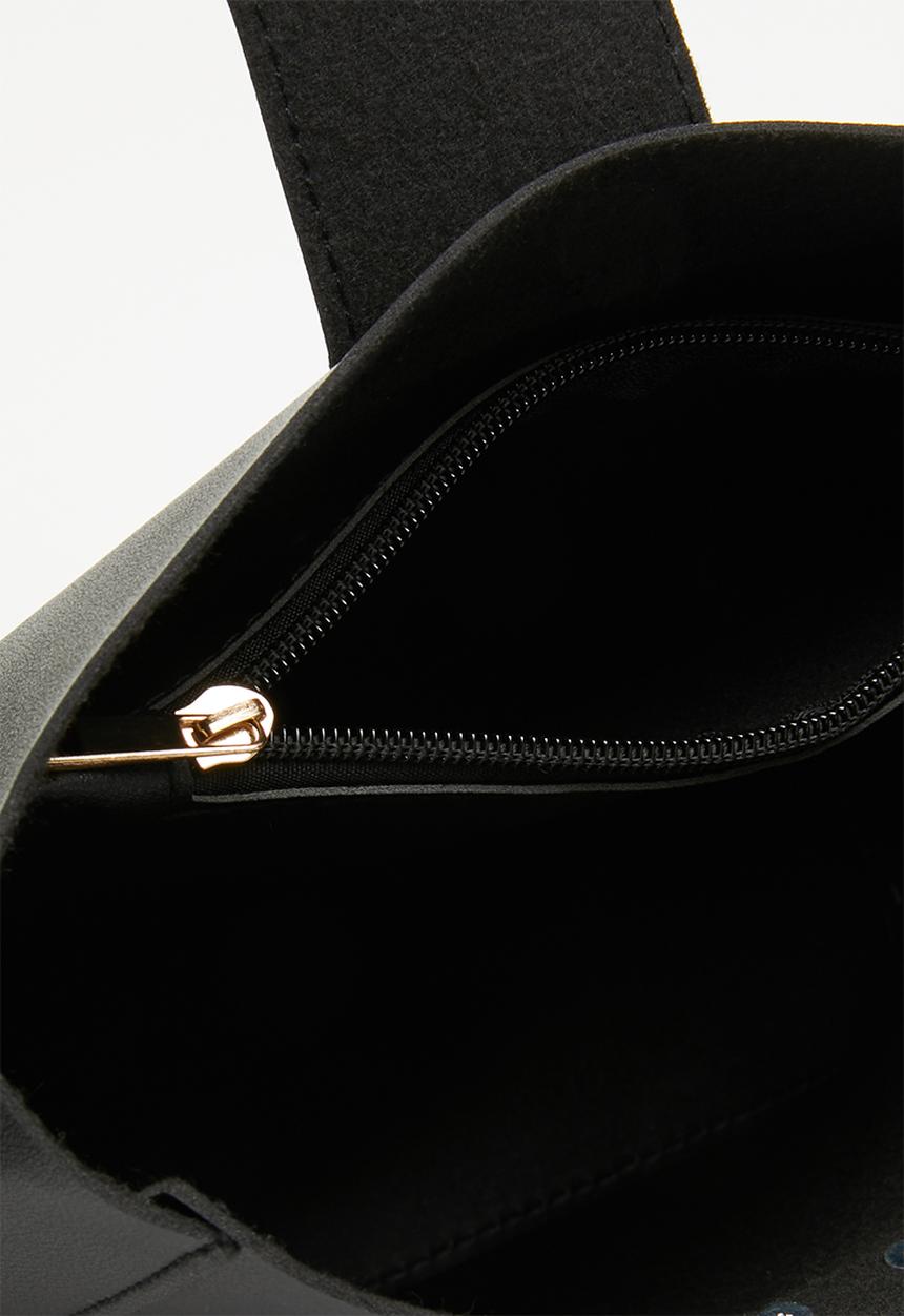 Superbalist - Lesha crossbody bag with clutch - black