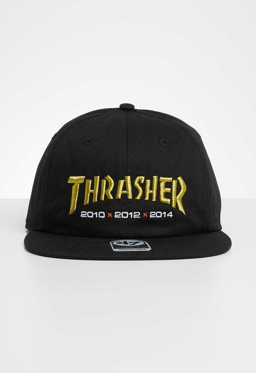47 Brand - 47 X Thrasher X SF Giants goldyears snapback - black 