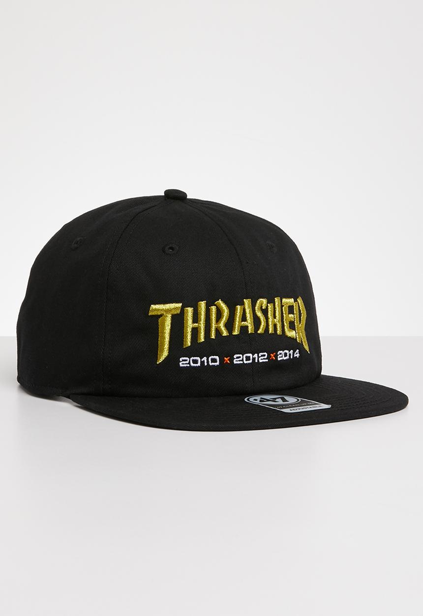 47 Brand - 47 X Thrasher X SF Giants goldyears snapback - black 