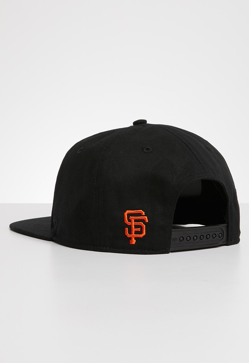 47 Brand - 47 X Thrasher X SF Giants goldyears snapback - black 