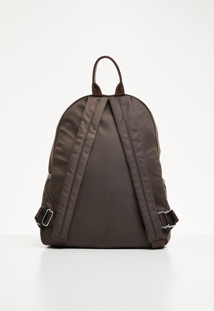 STYLE REPUBLIC - Cross zip backpack - brown